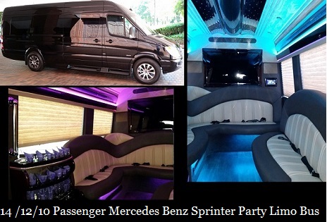 Mercedes Sprinter Limo Party Van